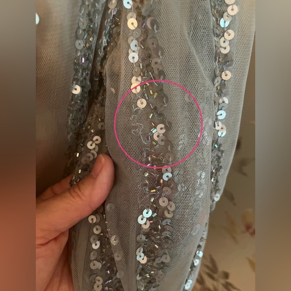 Aidan Mattox Beaded and Sequin Embellished Dress Size 10 - Picture 12 of 16